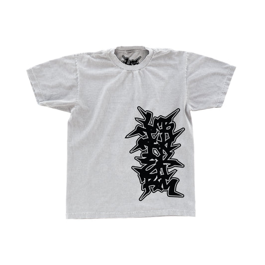 VERTIGO LOGO TEE WHITE/BLACK