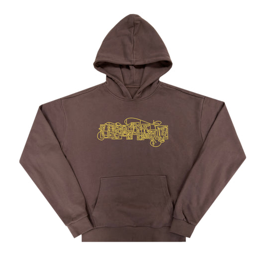 INAGN HOODIE BARK