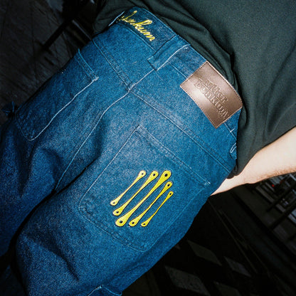HEAVY HUNTER DENIM - DARK BLUE